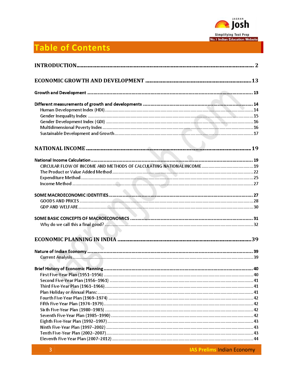 IAS Prelims 2015 Indian Economy - Page 3