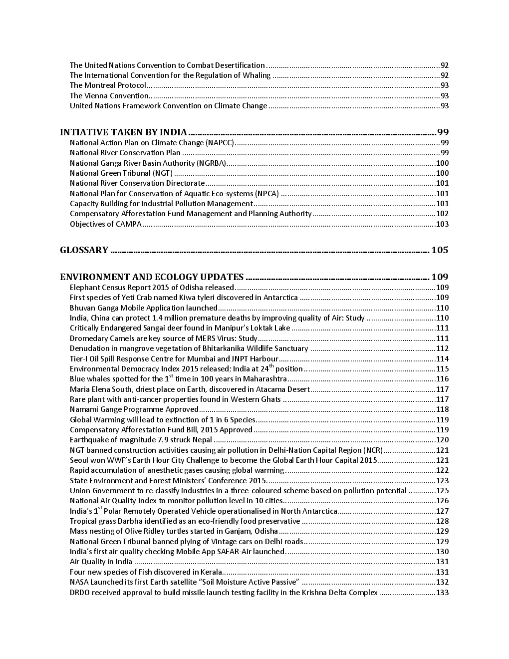 IAS Prelims Exam Environmental Ecology & Bio-diversity - Page 5