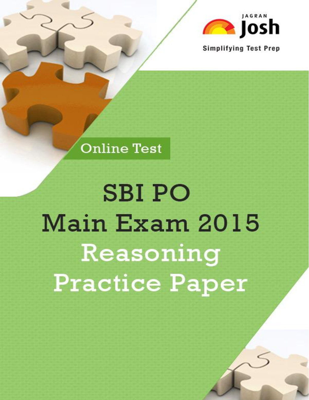 SBI PO Main Exam 2015 Reasoning: Practice Paper - Page 1