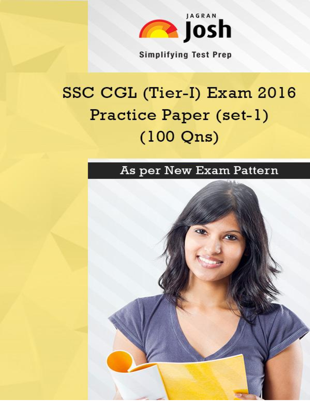 SSC CGL Tier-I Exam 2016 Practice Paper (Set-1) - Page 1