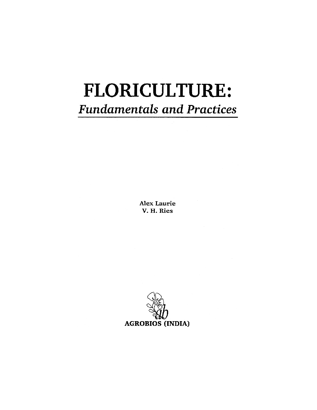 Floriculture : Fundamentals and Practices - Page 2