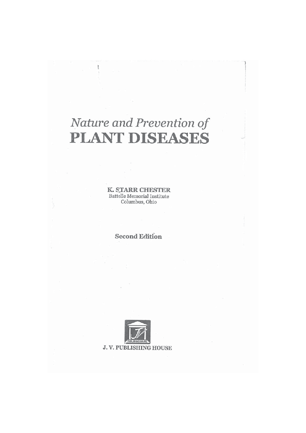 Nature and Prevention Of Plant Diseases - Page 2