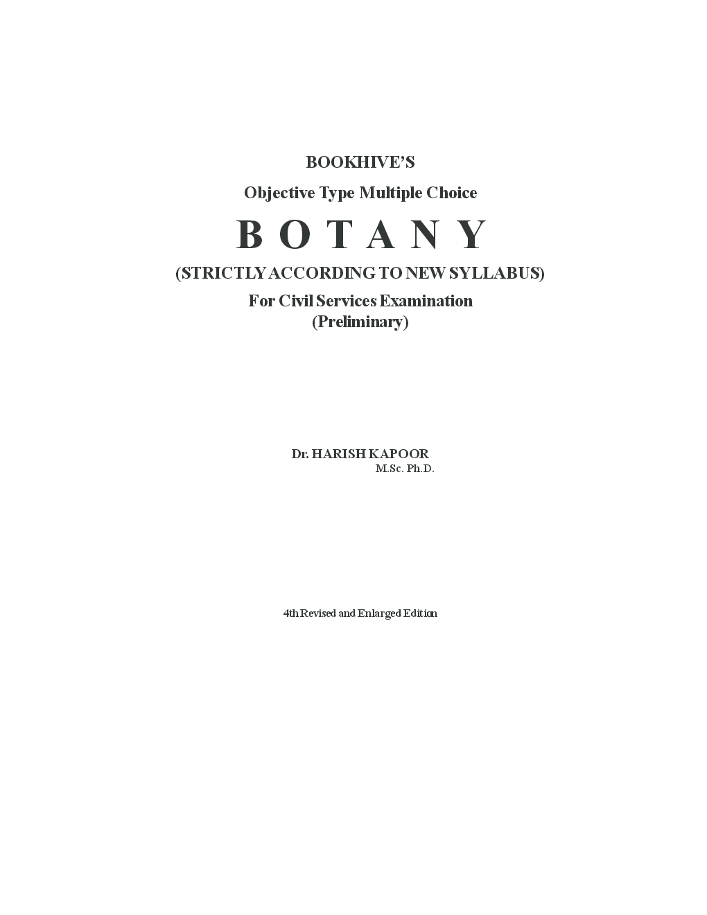 Botany Objective Type - Page 2