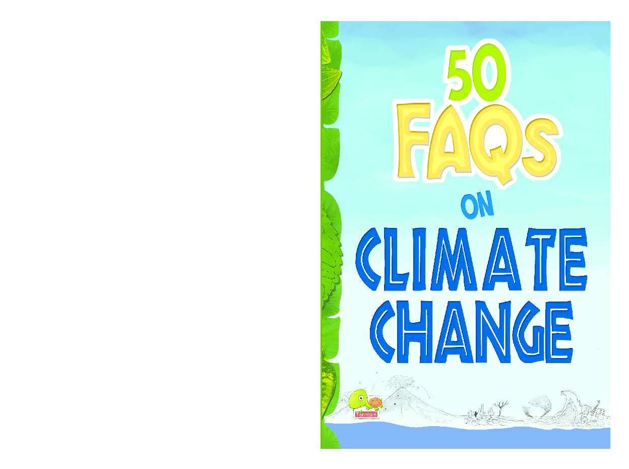 50 FAQs on Climate Change : know all about climate change and do your bit to limit it - Page 1