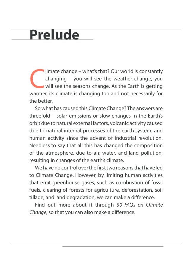 50 FAQs on Climate Change : know all about climate change and do your bit to limit it - Page 5