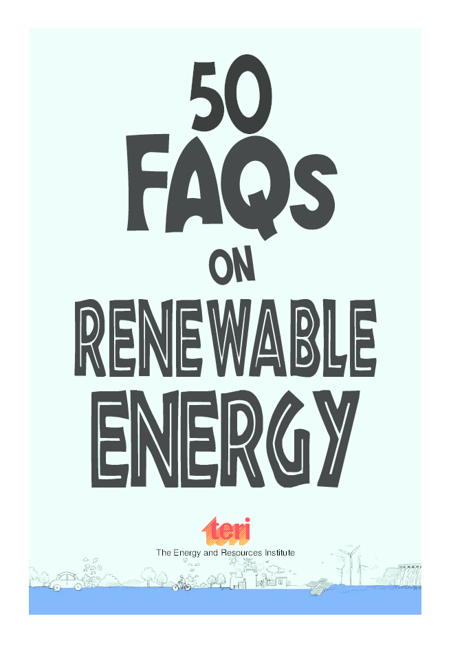 50 FAQs on Renewable Energy : know all about renewable energy and learn to make use of it - Page 3