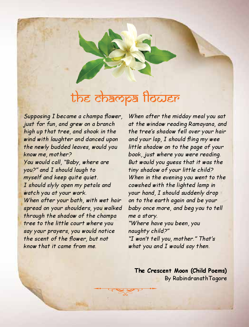 Caring for Nature : Tagore and the song of the crazy wind (A story that celebrates nature) - Page 5