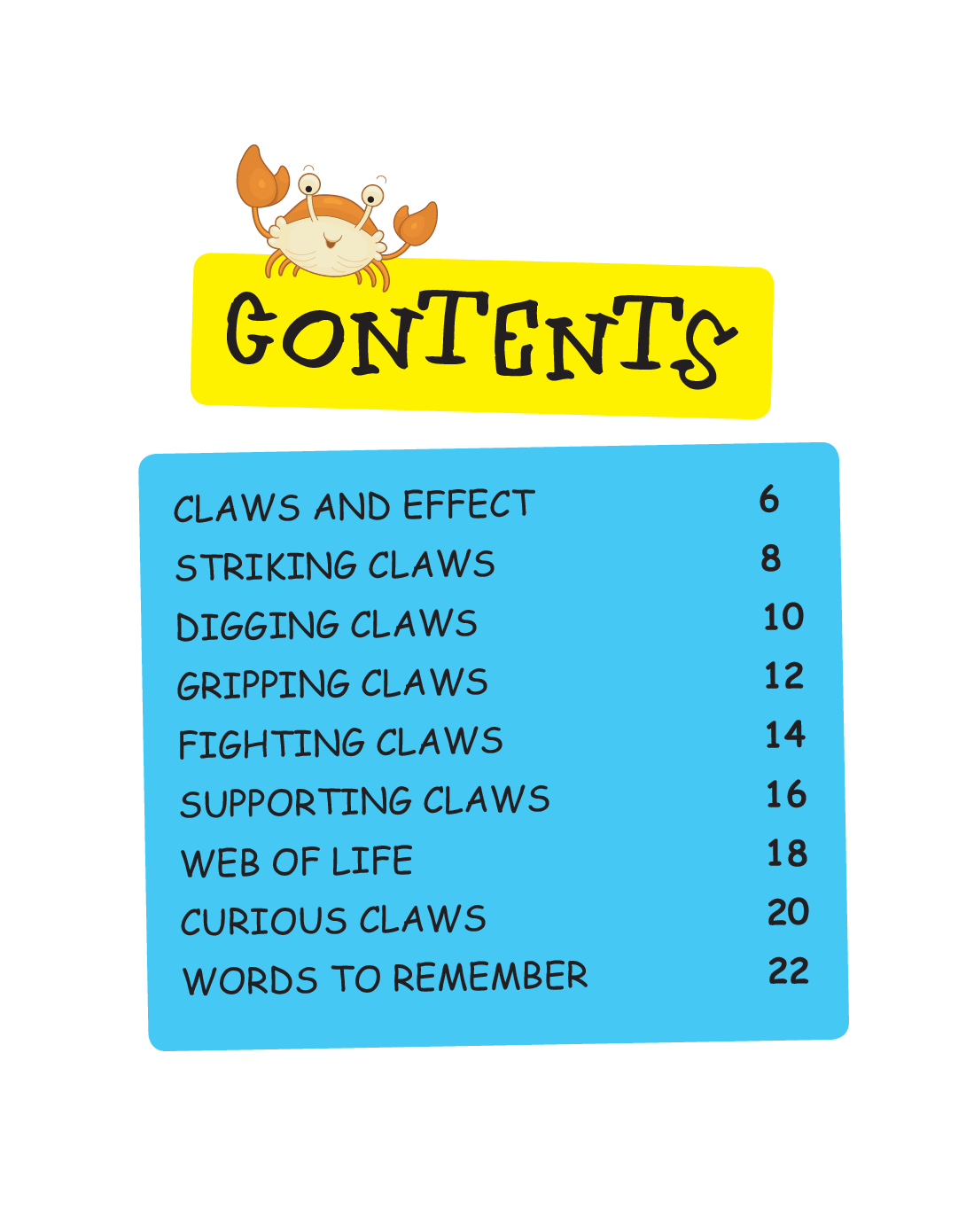 Designed to Survive : All About Claws - Page 5