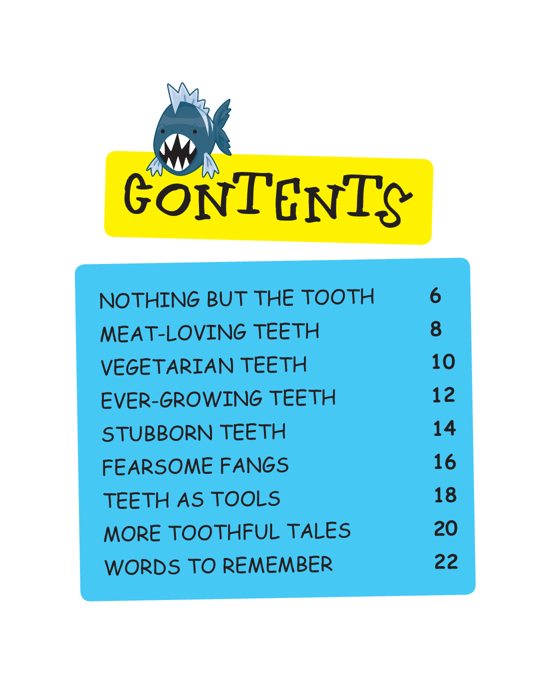 Designed to Survive : All About Teeth - Page 5