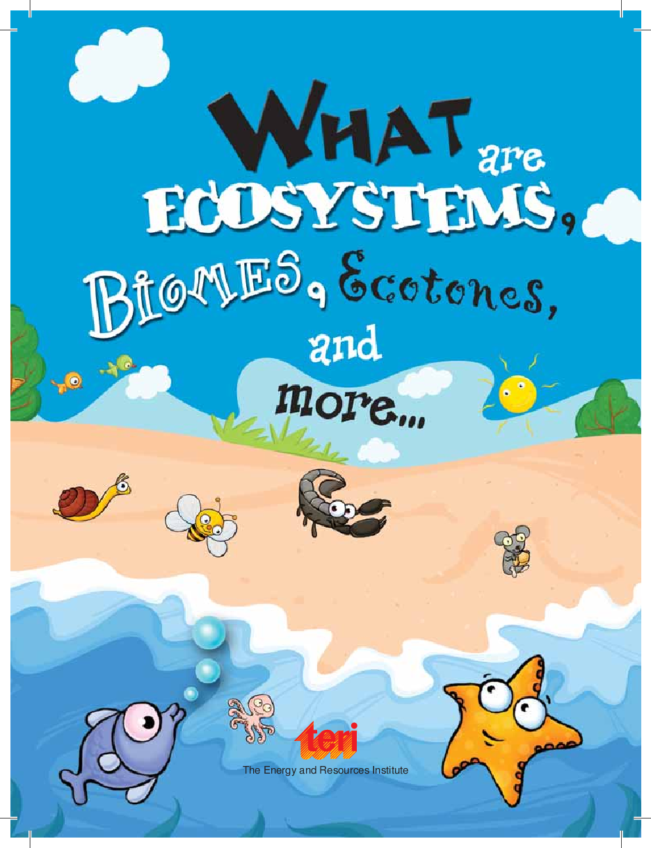 Green Genius Guide : What are Ecosystems, Biomes, Ecotones, and more - Page 3