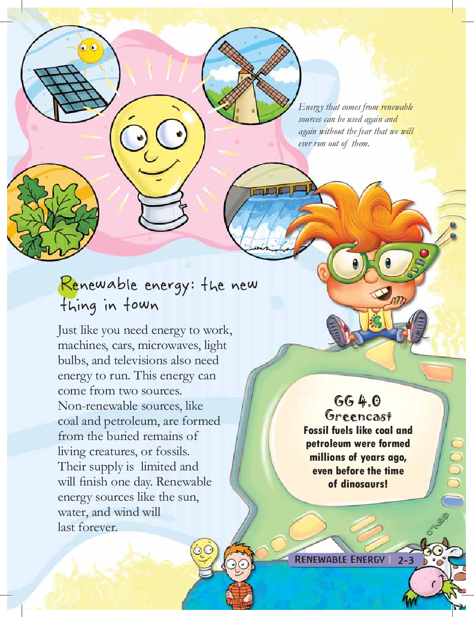 Green Genius Guide : What are Wind Power, Solar Power, Hydropower, and more - Page 5
