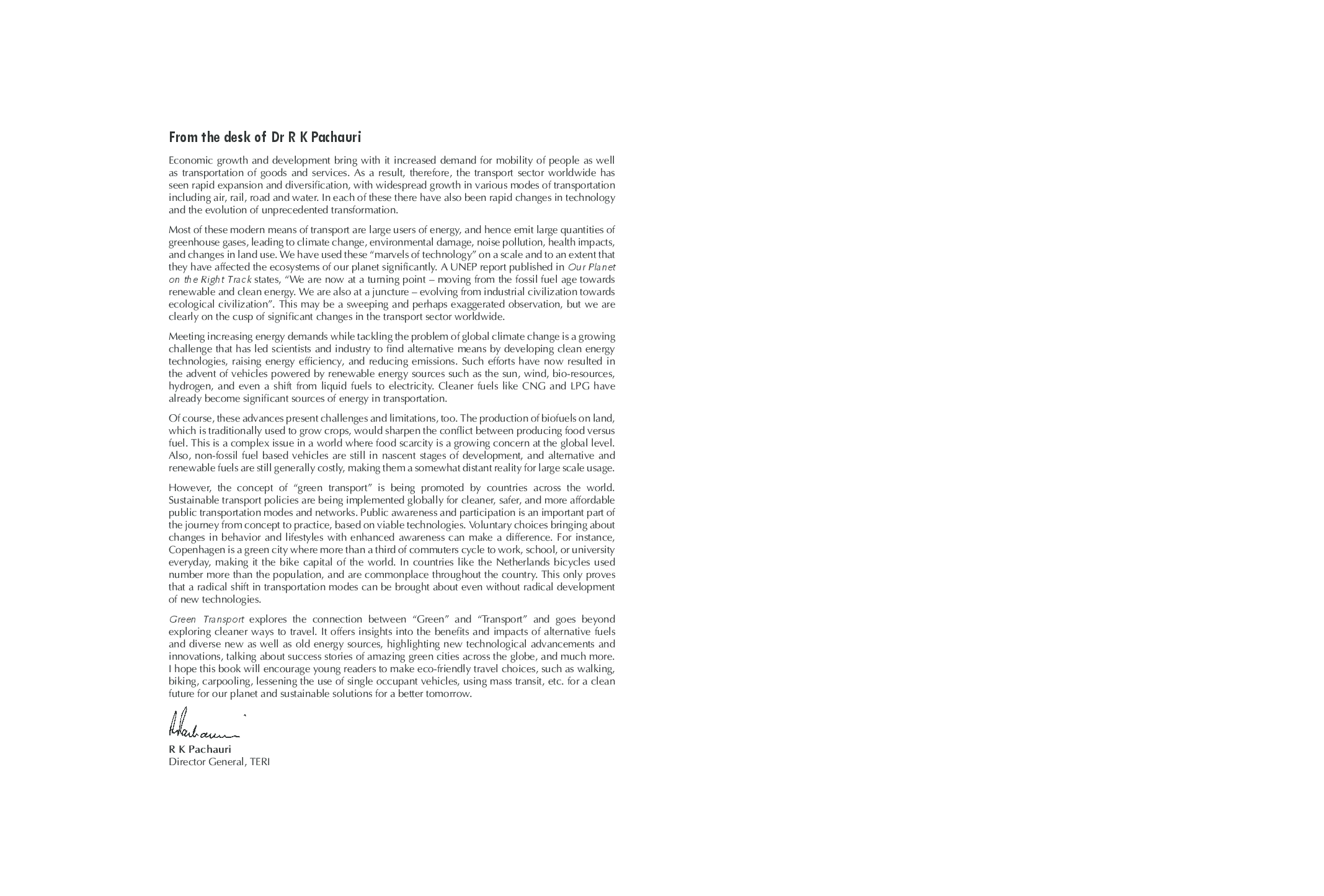 Green Transport: Exploring Eco-Friendly Travel for a Better Tomorrow - Page 2