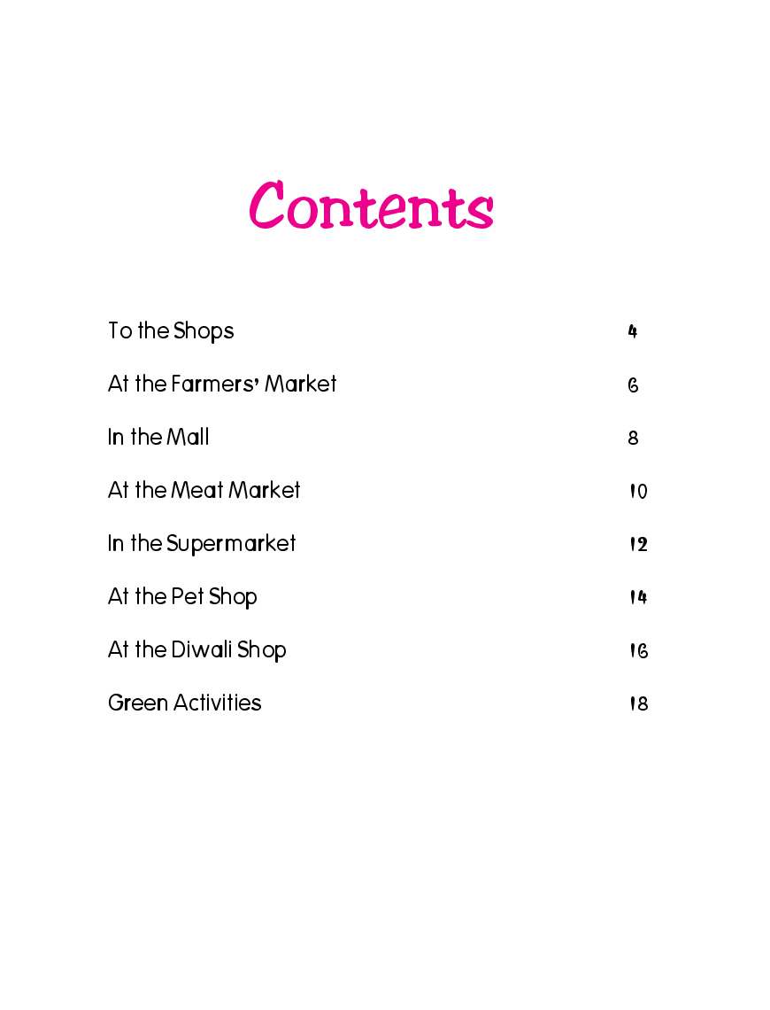 Green your life : Green your shopping (An illustrated book for future green geniuses) - Page 5