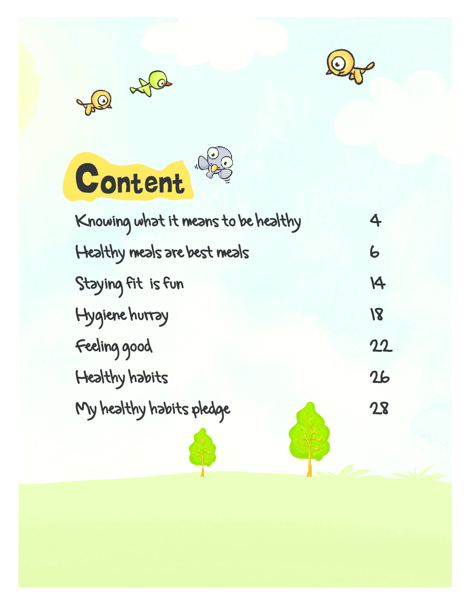 Healthy Happy Me: Easy-Peasy guide to awesome health - Page 5