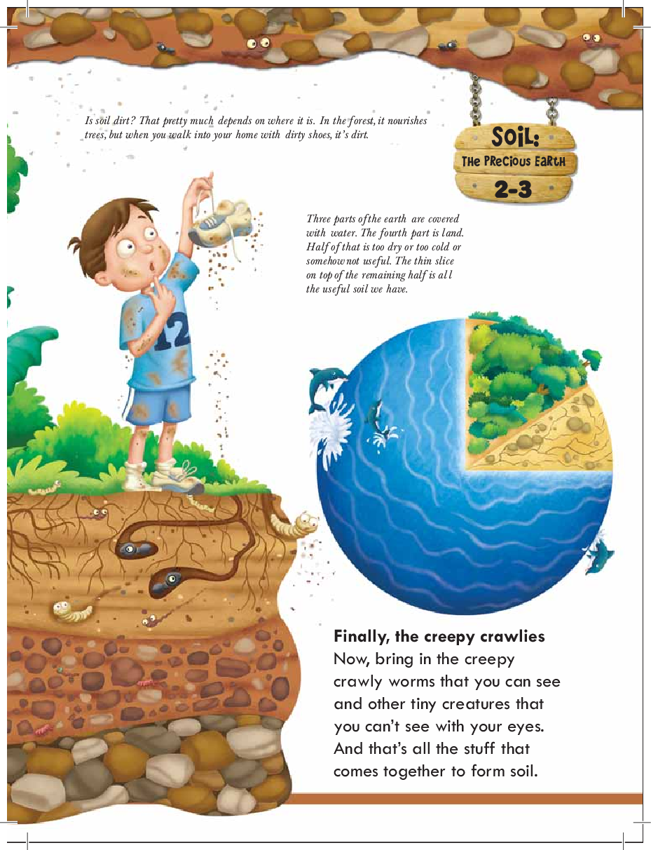 Know All About Soil : The Precious Earth! - Page 5