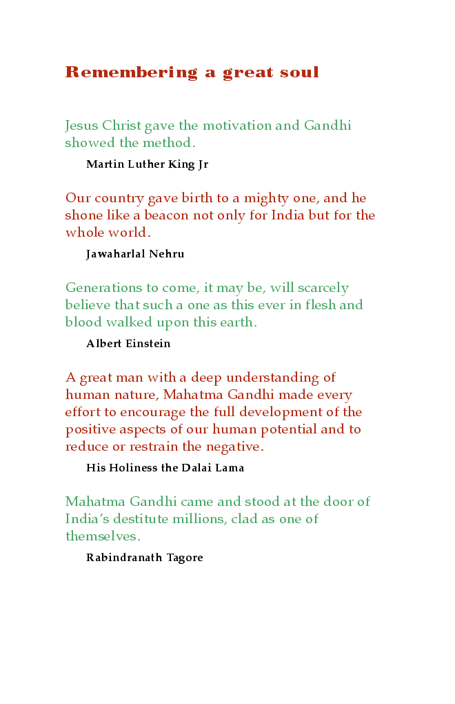 Learning from Gandhi - Page 2