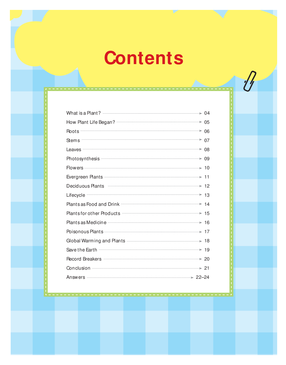 Let's Get Active : Learning about Plants (An illustrated activity book that teaches young learners all about plants) - Page 5