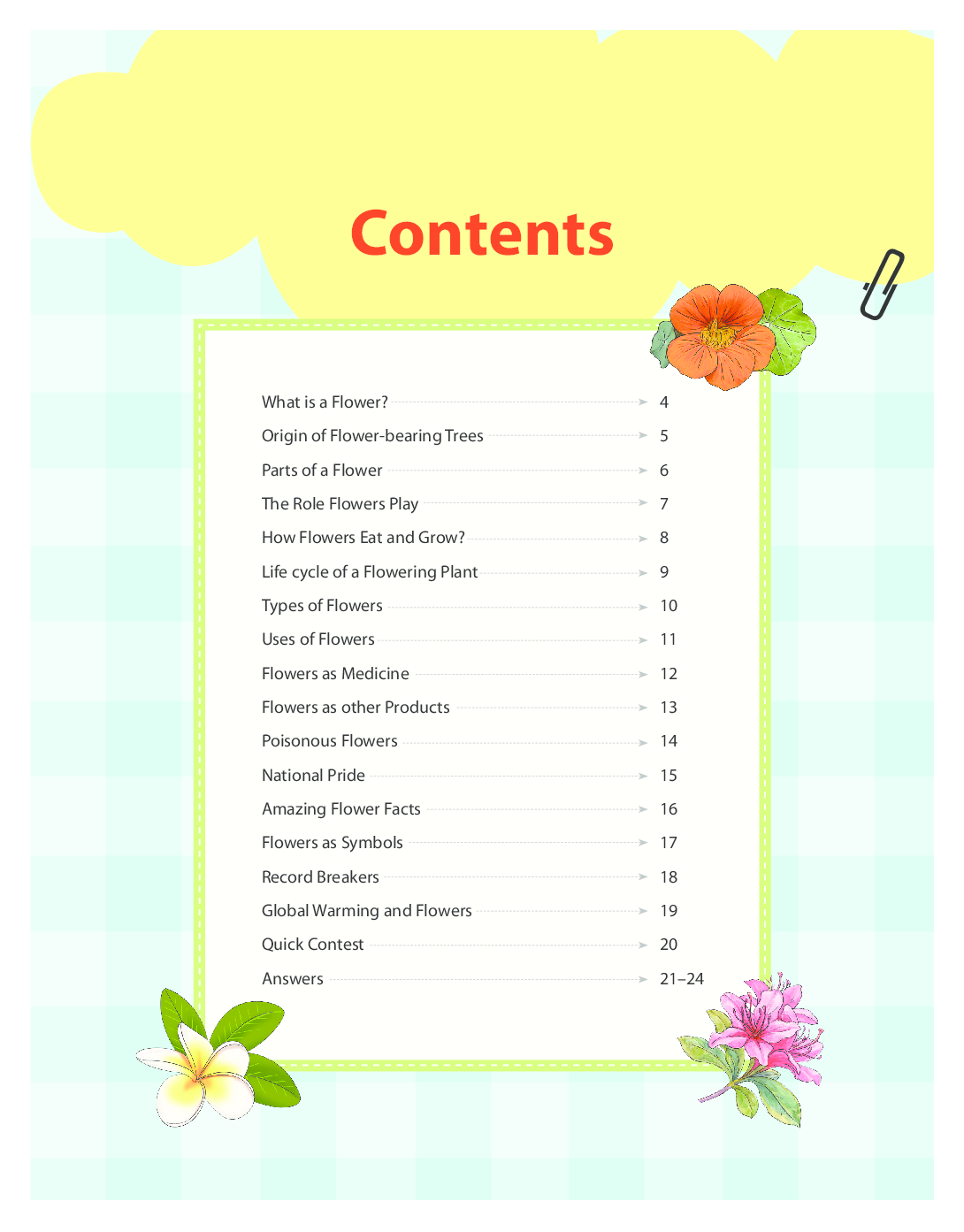Let's Get Active : Learning about Flowers (An illustrated activity book that teaches young learners all about Flowers) - Page 5