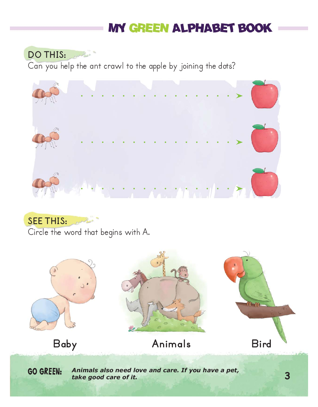 My Green Alphabet Book - Page 5