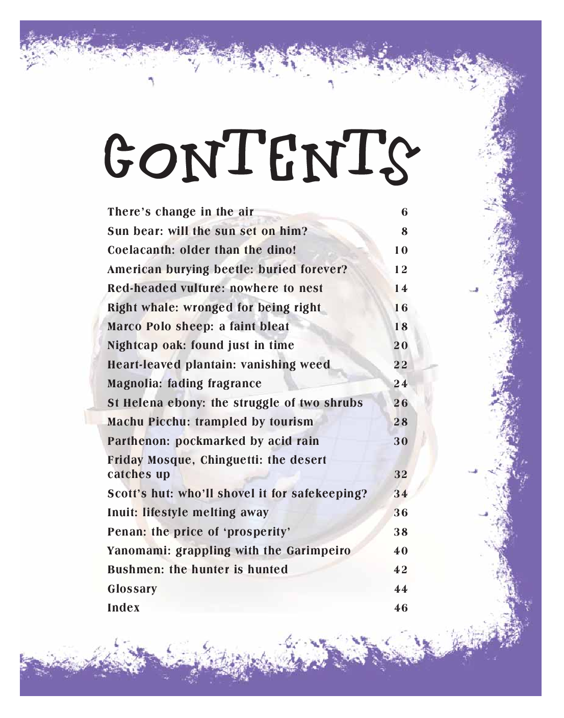 Save Planet Earth : SOS - In Extreme Danger - Page 5