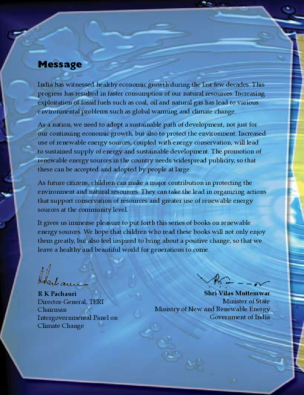 Super-Powered Earth : Energy from the Drop of Water - Page 4