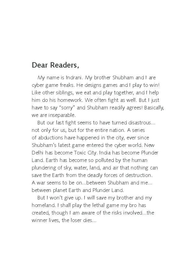 Surviving Disasters : Indrani’s Adventures in Plunder Land (The Story of Earth’s Contamination) - Page 5