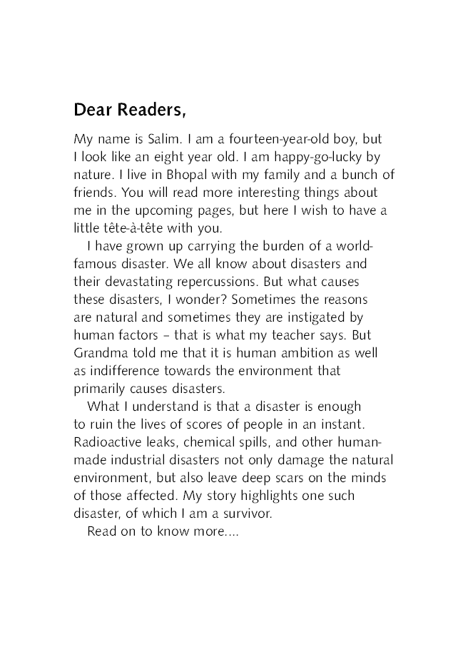 Surviving Disasters : Salim's Journey through Hell (The Never-ending Saga of the Bhopal Gas Tragedy) - Page 5