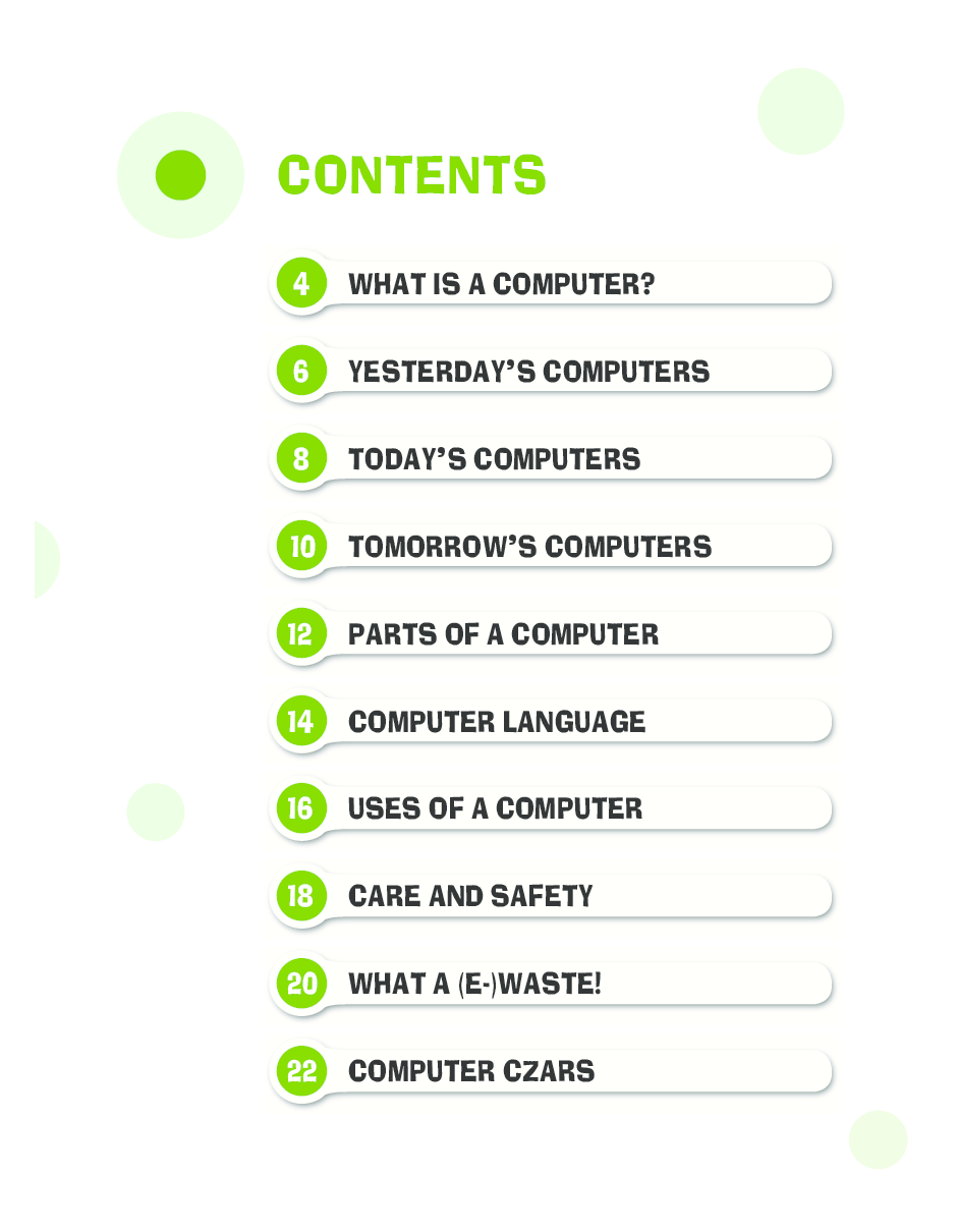 The Story of Computer (Recycle or reuse computers! Help to keep the environment clean and green) - Page 5