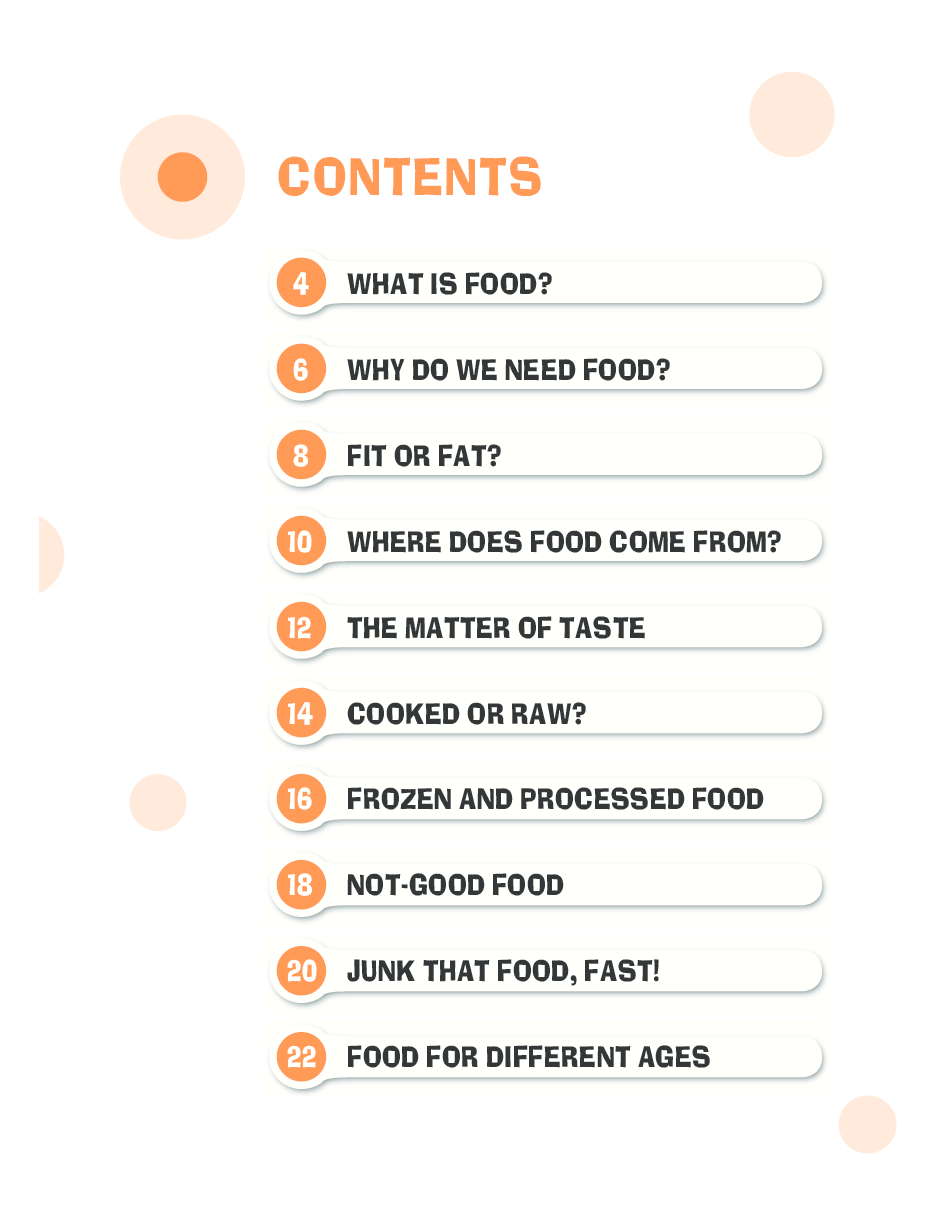 The Story of Food (Food for thought, health, and wealth!) - Page 5