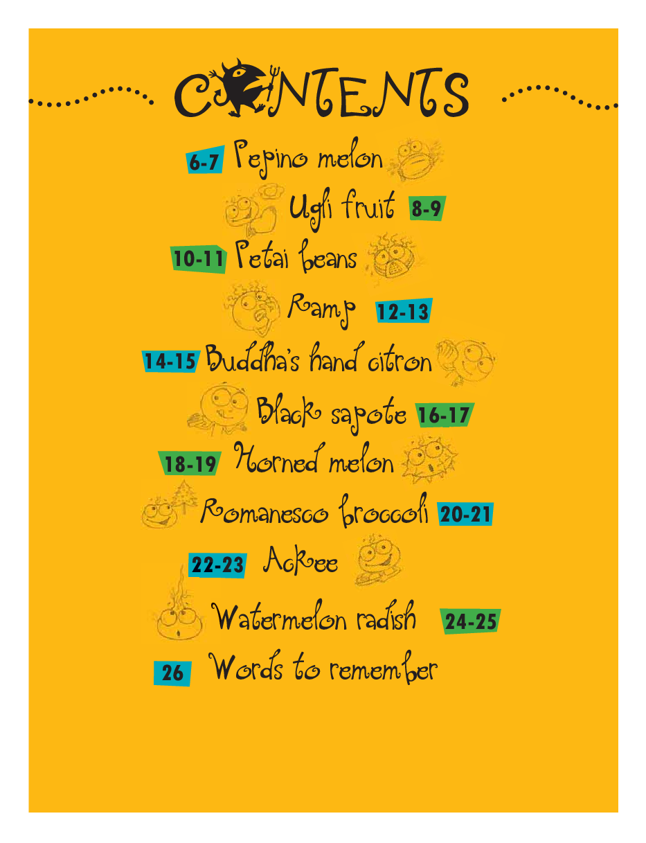 Weird and Wonderful : Fruits and Vegetables - Page 5