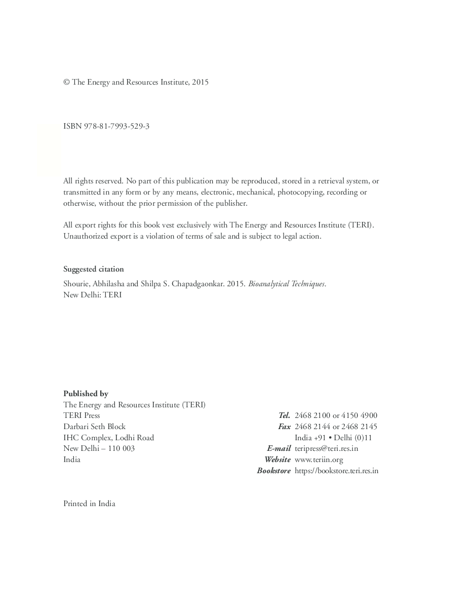 Bioanalytical Techniques  - Page 5