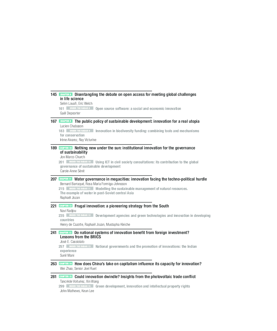 Innovation for Sustainable Development - Page 4