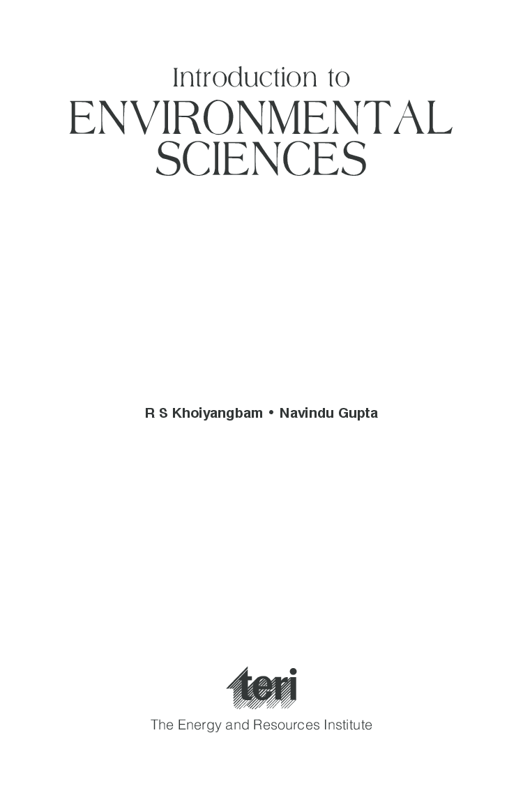 Introduction to Environmental Sciences - Page 4
