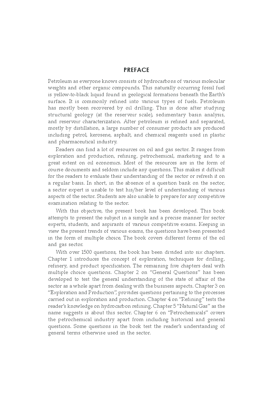 Multiple Choice Questions on Oil, Gas, and Petrochemicals - Page 2