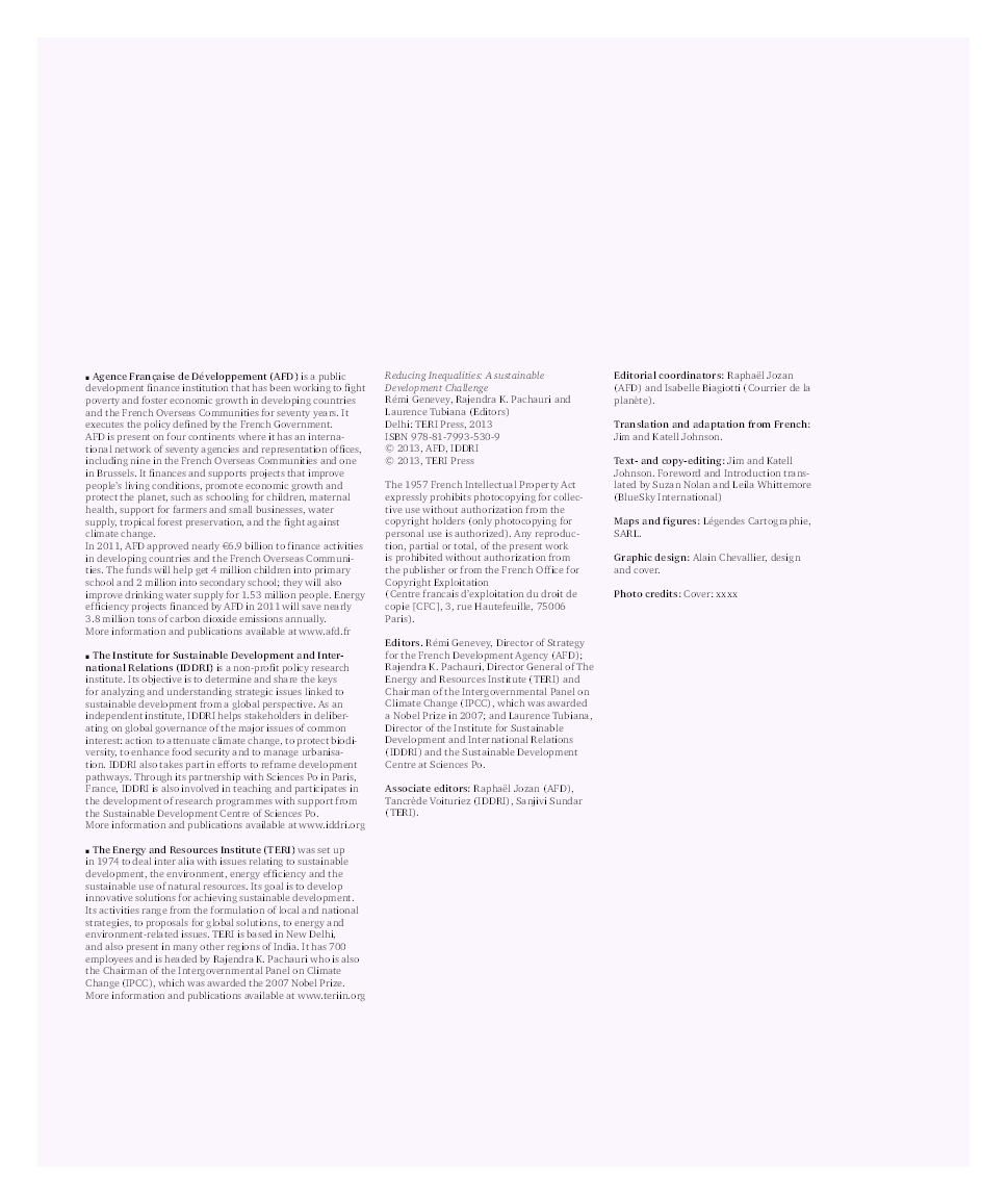 Reducing Inequalities: a sustainable development challenge - Page 5