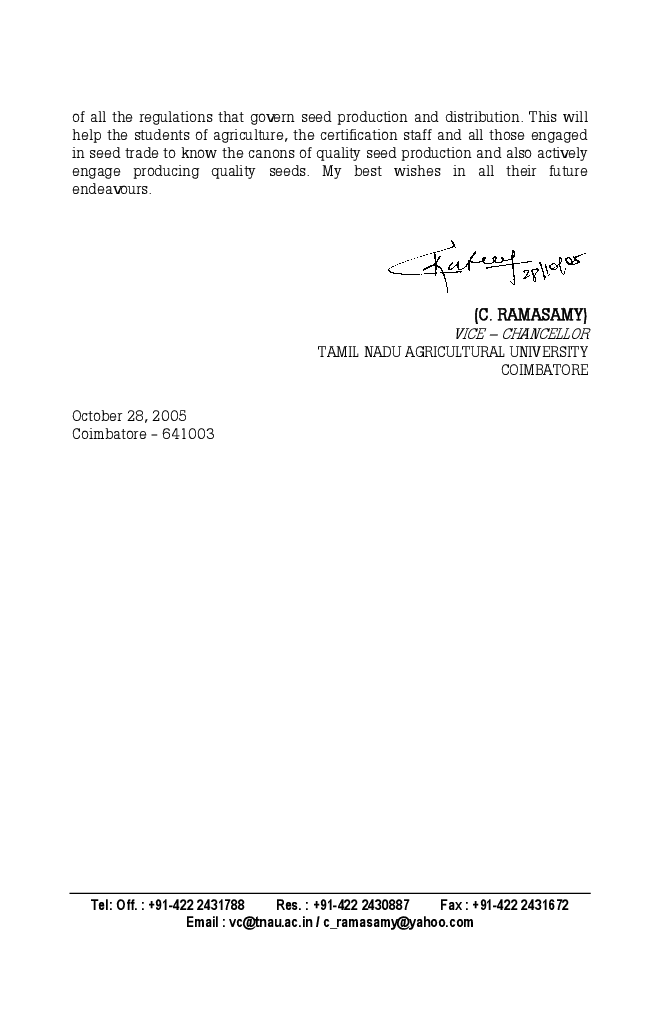 Seed Legislation In India - Page 5