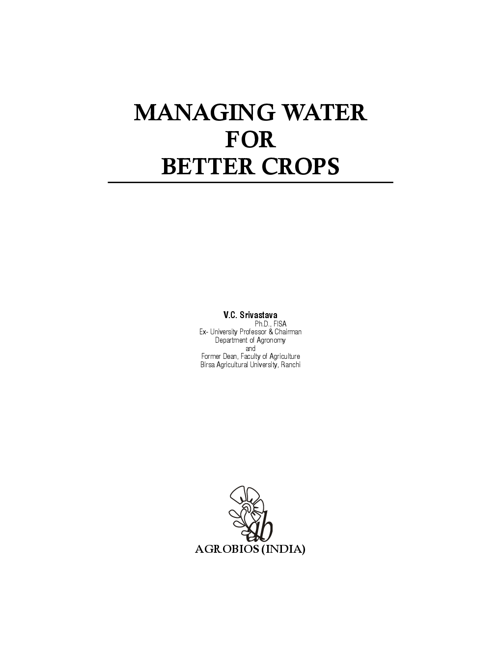 Managing Water for Better Crops - Page 2