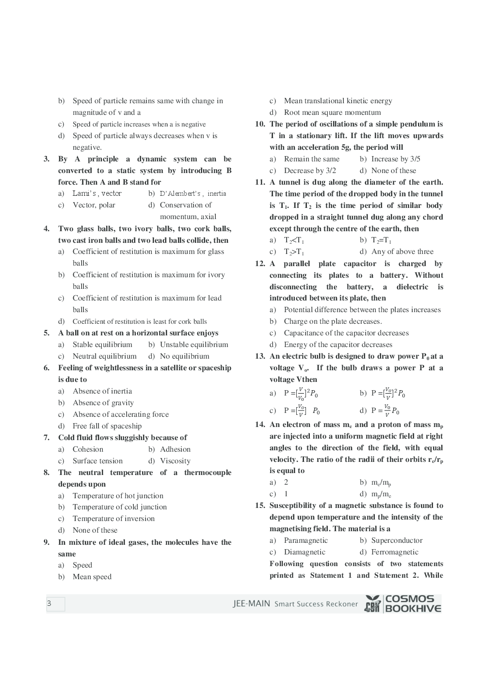 CBSE JEE Main Smart Success Reckoner - Page 4