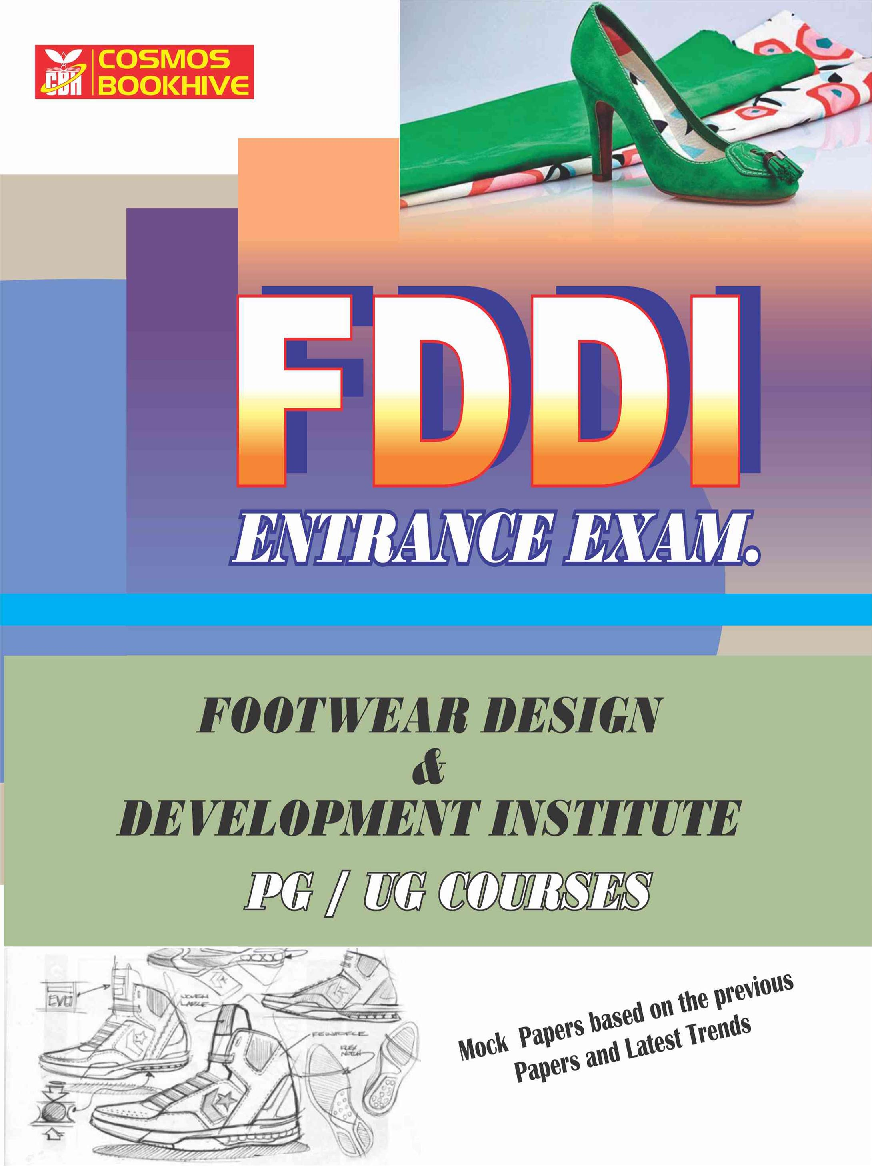 FDDI Entrance Exam (Footwear Design And  Development Institute)  - Page 1