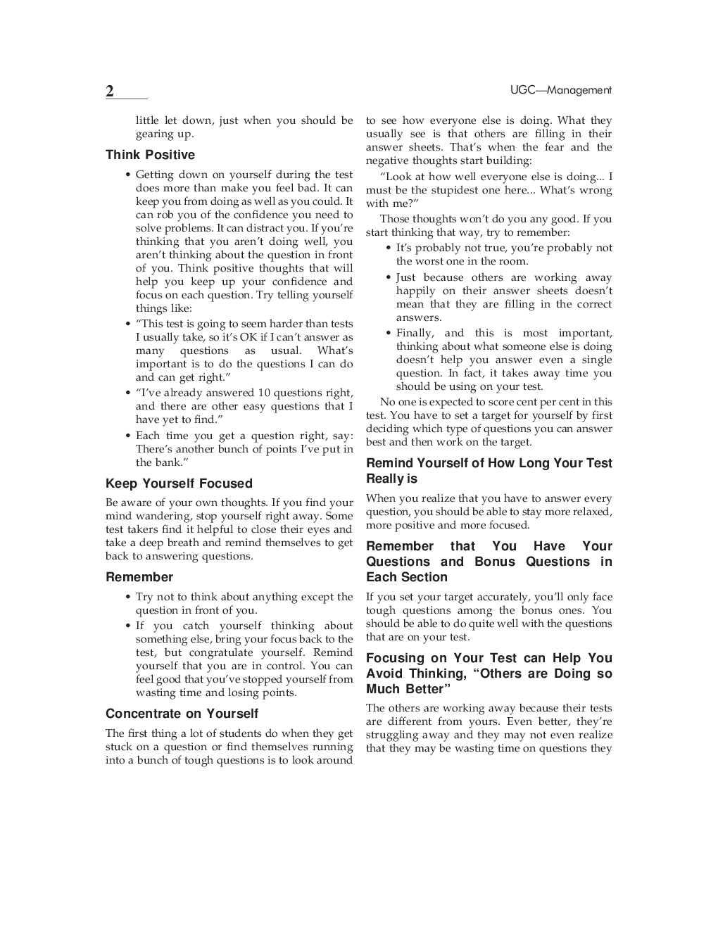 UGC NET/SLET Management Paper-II  - Page 5