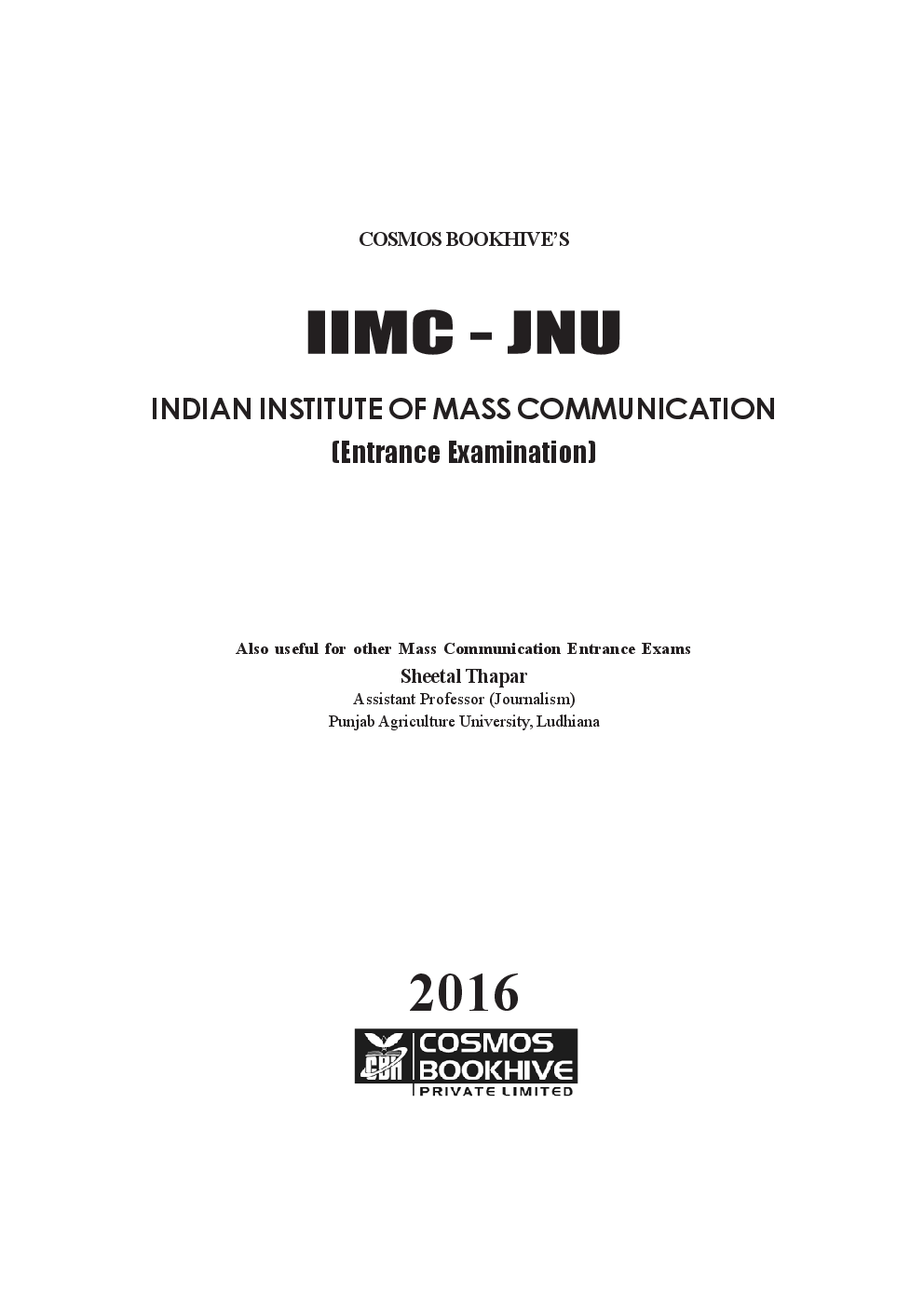 Indian Institute of Mass Communication (IIMC) Entrance Exam - Page 2