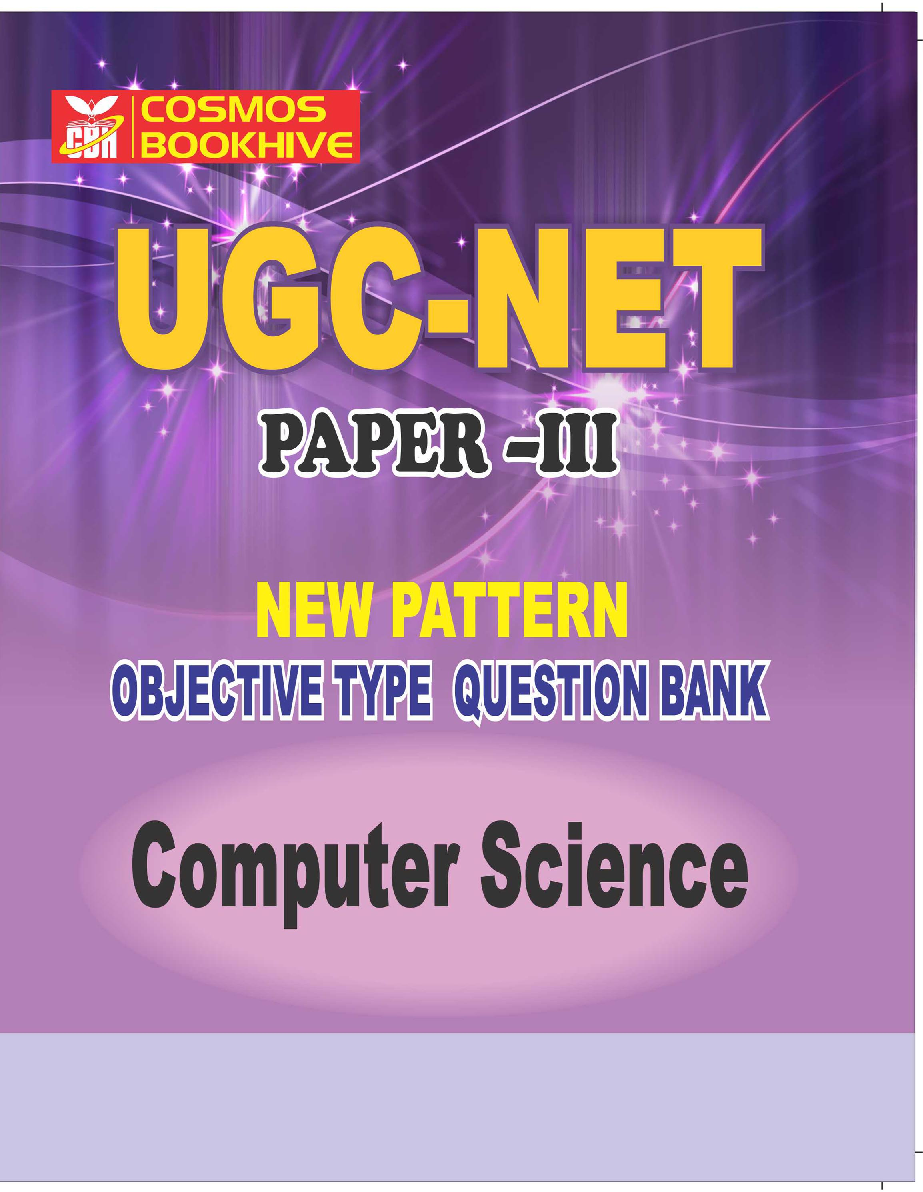 UGC-NET Paper-III Objective Type Question Bank Computer Science (New Pattern) - Page 1