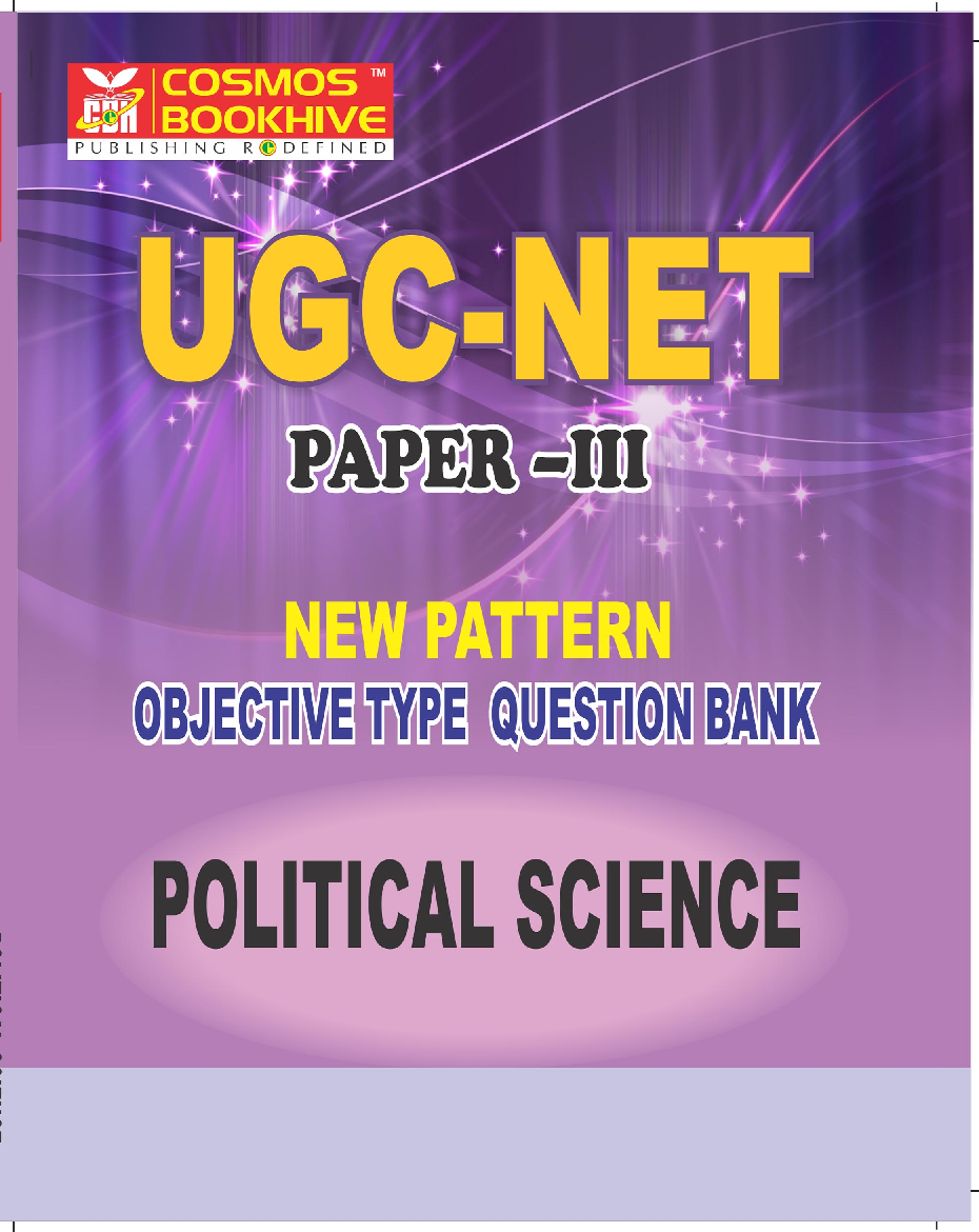 UGC-NET Paper-III Objective Type Question Bank Political Science (New Pattern) - Page 1