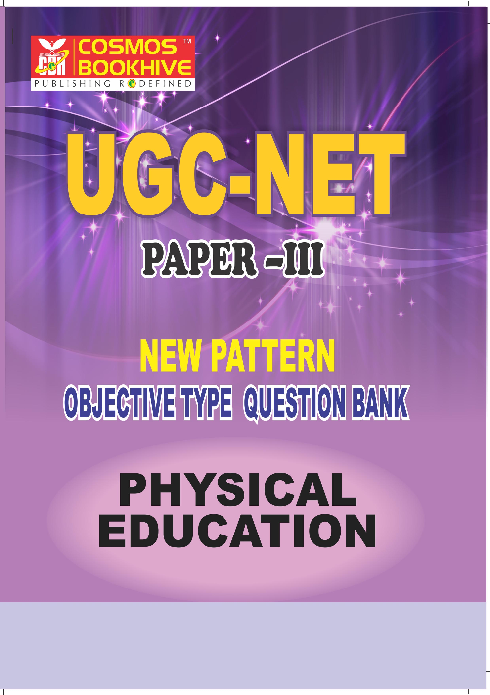 UGC-NET Paper-III Objective Type Question Bank Physical Education (New Pattern) - Page 1