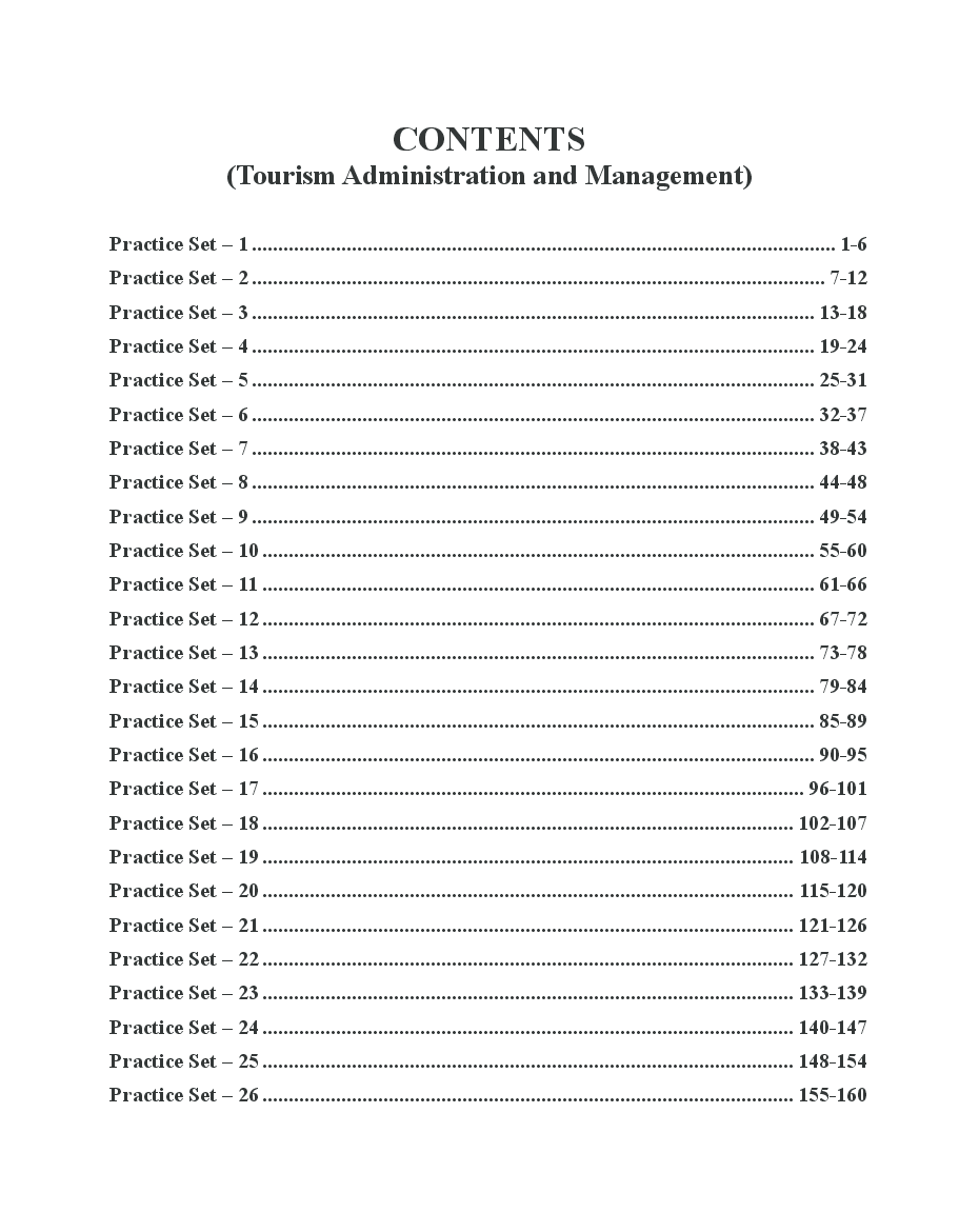 UGC-NET Paper-III Objective Type Question Bank Tourism (New Pattern) - Page 2