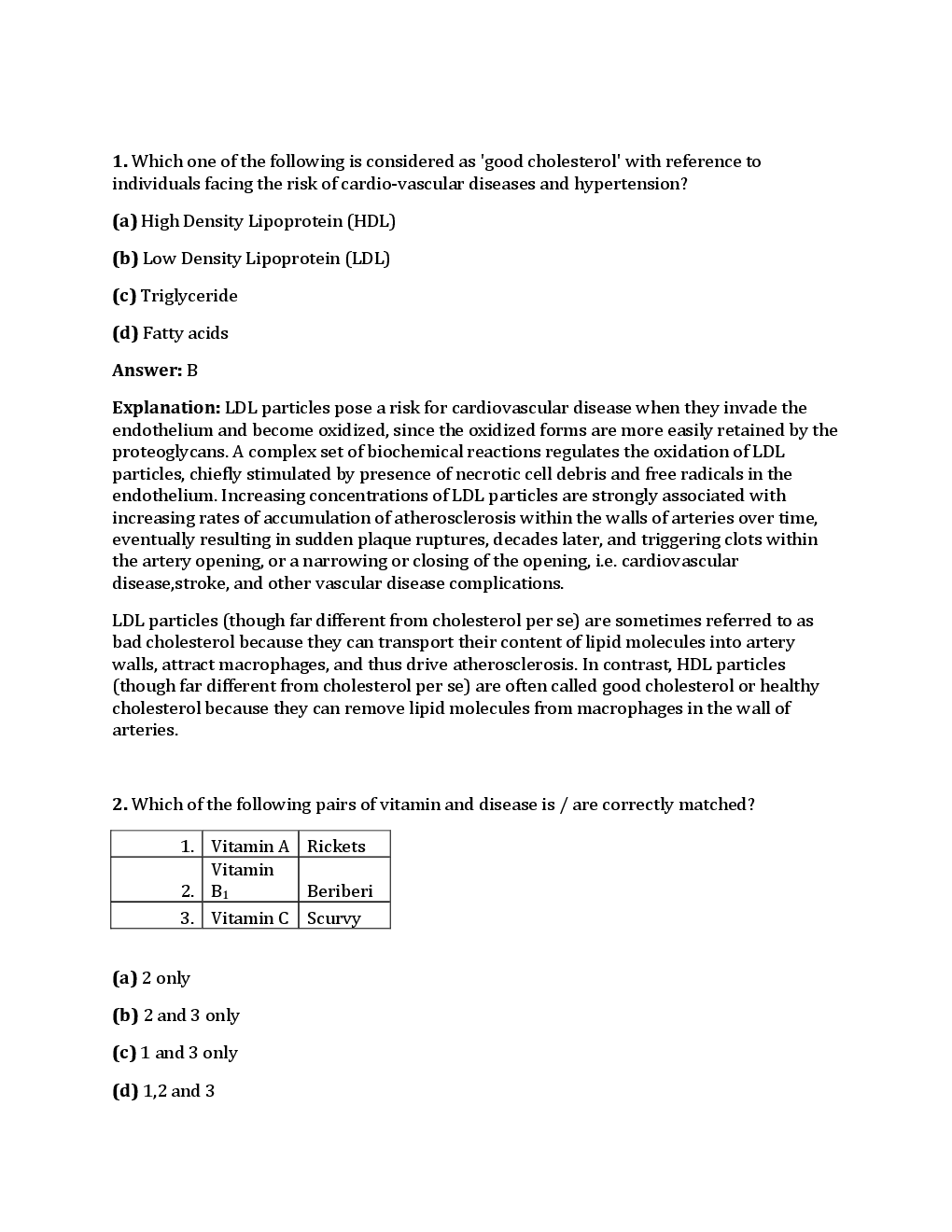 CDS Exam Previous Year Papers With Detailed Solution - Page 2