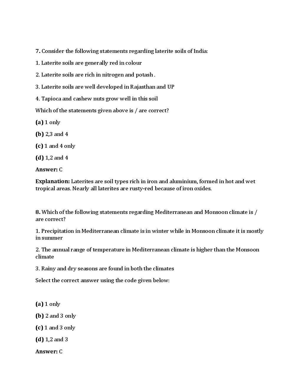 CDS Exam Previous Year Papers With Detailed Solution - Page 5