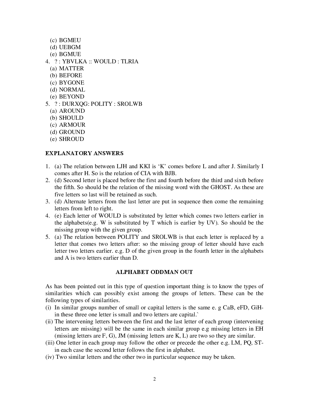 General Intelligence For SSC, Railway And Other Clerical Level Entrance Exam (Chapter wise Question with Detailed Solutions) - Page 3