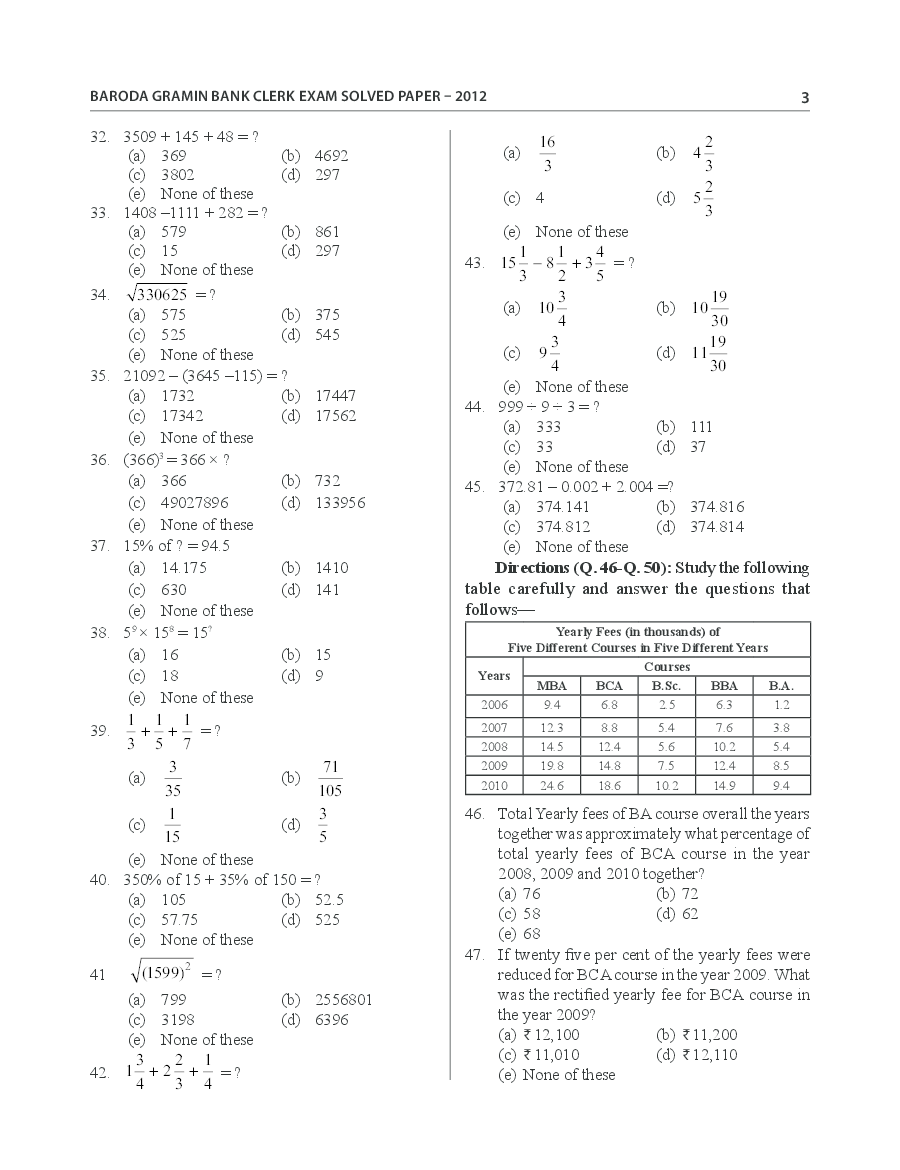 Grameen Bank Exams - Page 4