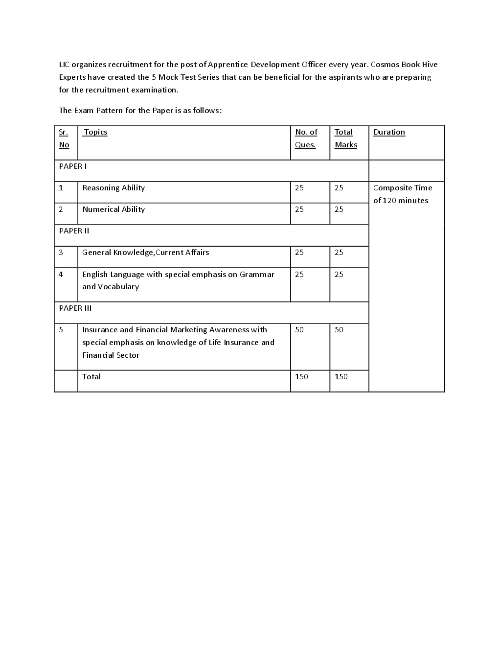 LIC ADO 5 Mock Test Papers With Explanatory Solution - Page 2